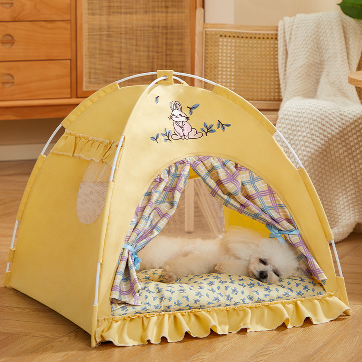 Summer Tent Portable Washable Pet Bed for Dog Cat – KZLAA